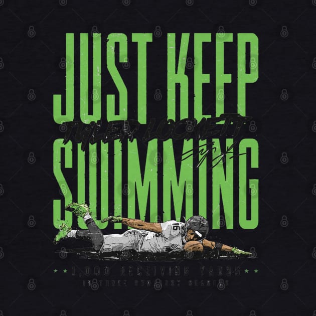 Tyler Lockett Seattle Just Keep Swimming by MASTER_SHAOLIN